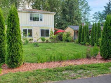 Home, with access to forest and creek