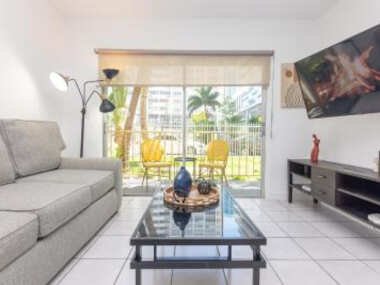 Miami Downtown 5 people Apartment with Free parking & Balcony – 10 minutes to Wynwood