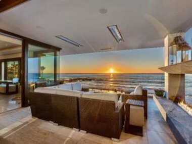 Luxury Beachfront Home with Hot Tub & Ocean Views