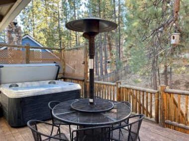 Bare Necessities – Comes with a hot tub and a pool table